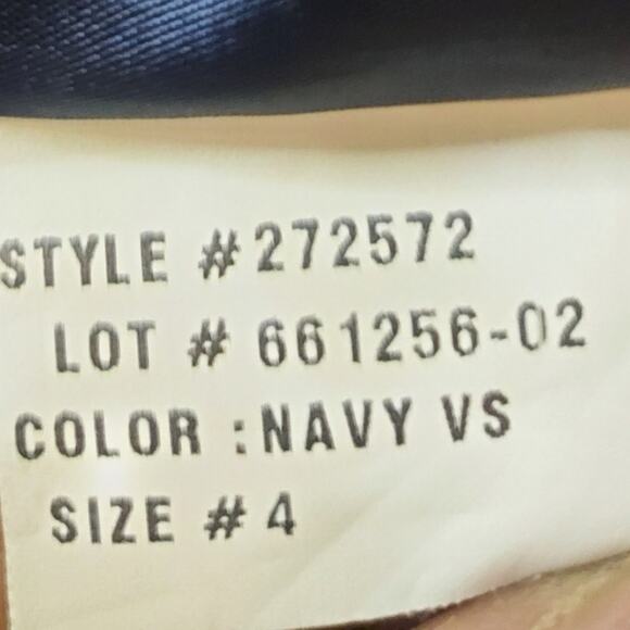 Victoria Secret Navy Six Button Double Breast Trench Coat  Academia Cozy Preppy - Picture 10 of 10